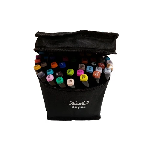 SET 48 MARKERE CU 2 CAPETE TOUCH 